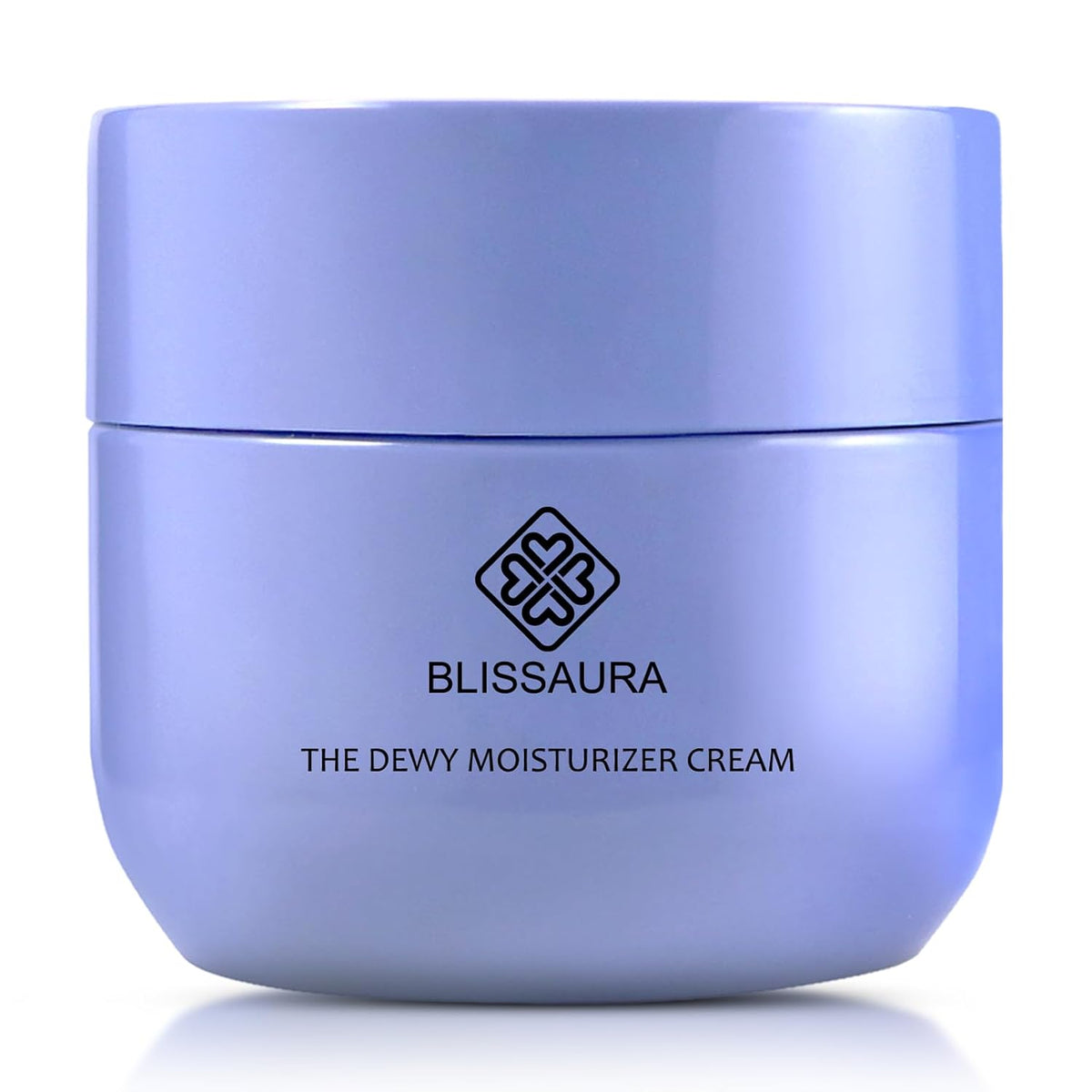 Dewy Skin Cream - Deep Hydrating Face Moisturizer with Hyaluronic Acid - Lightweight Glowing Facial Cream for Dry & Sensitive Skin - Perfect Makeup Primer for Glass Skin Finish - 1.7 Oz